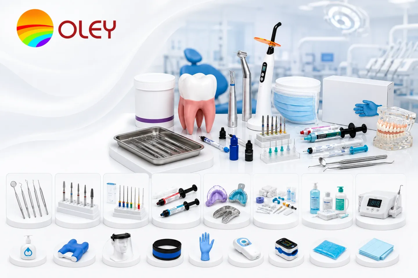 Dental Klinik Muayene Hasta Önlüğü